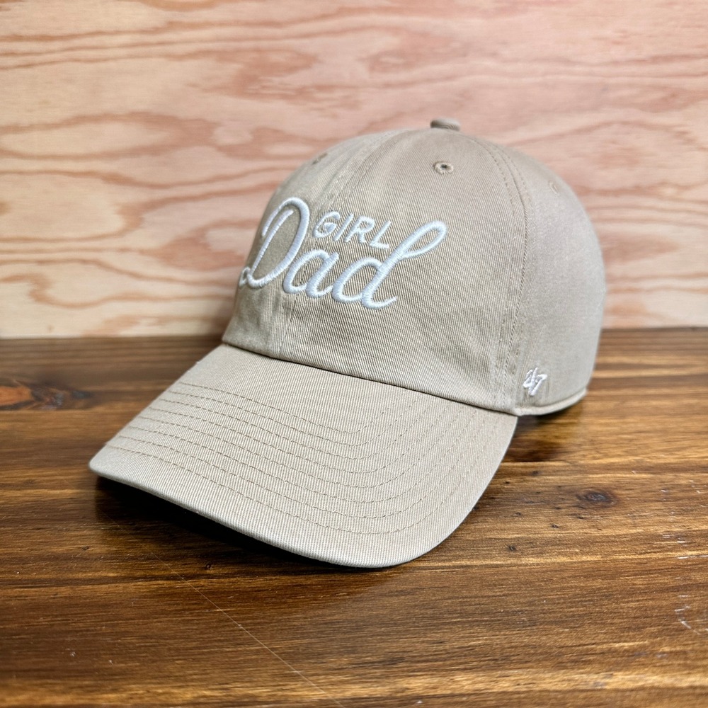 Barstool Sports 47 Brand Hat Men OSFA Khaki Girl Dad Embroidered Dad Cap